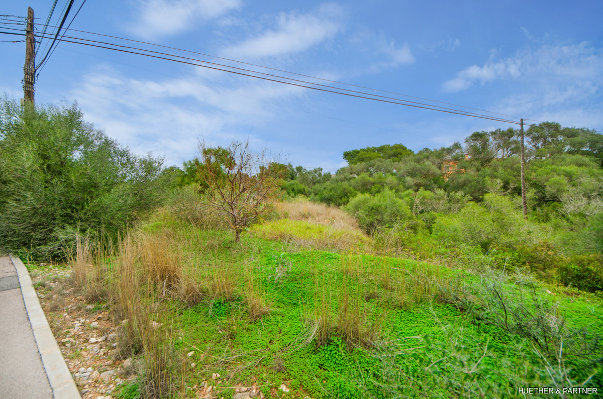 Grundstück von 2500 m2 - für ein kommerziell nutzbares Gebäude mit einer Wohneinheit im OG