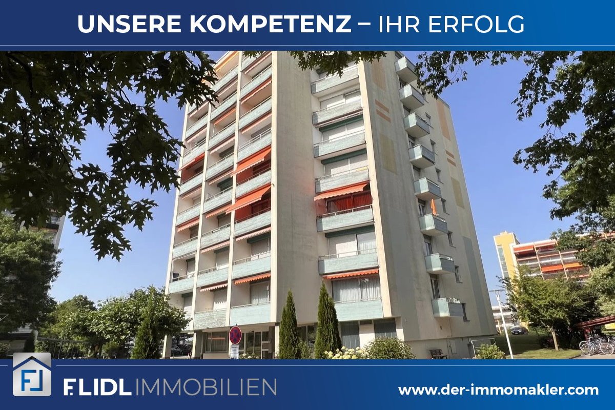 Gepflegtes 1 Zimmer Appartement mit EG Sonnenbalkon in Bad Füssing