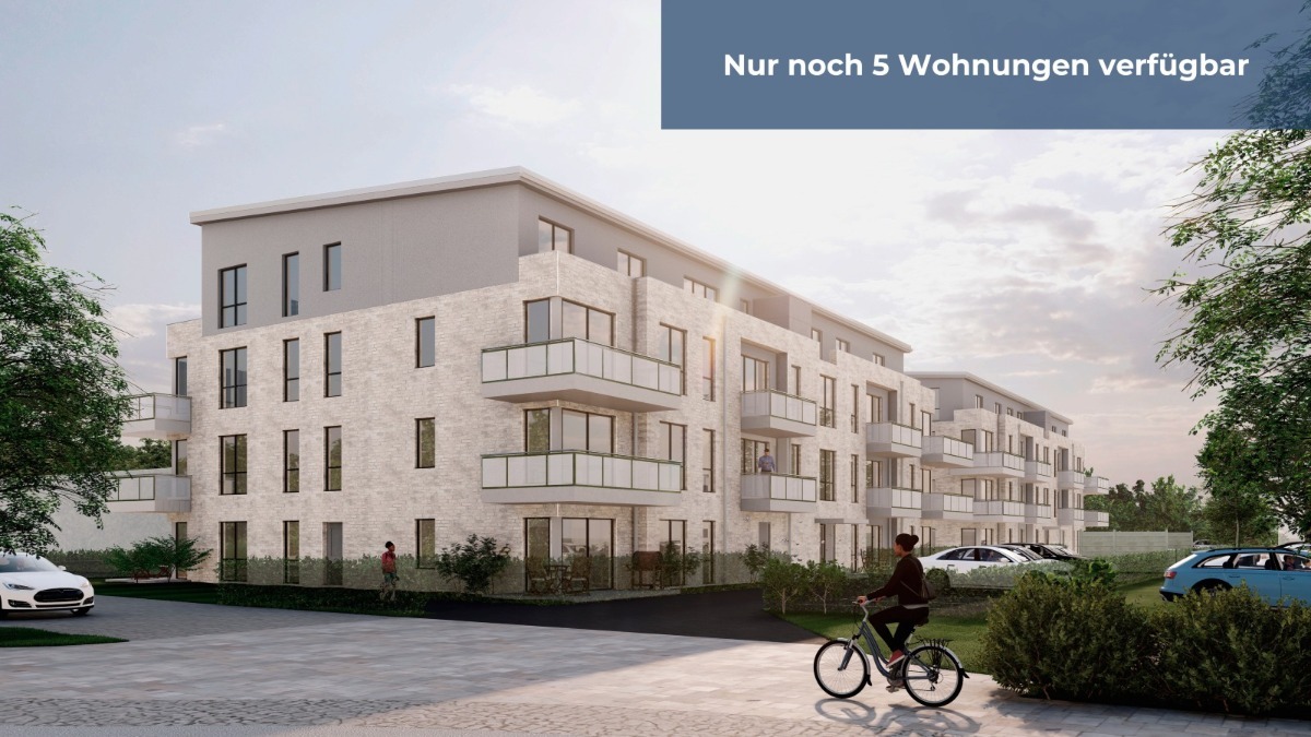 Neubauwohnungen Bad Oldesloe in Toplage zwischen Hamburg und Lübeck (44 - 95 qm | 2 - 3 Zimmer)