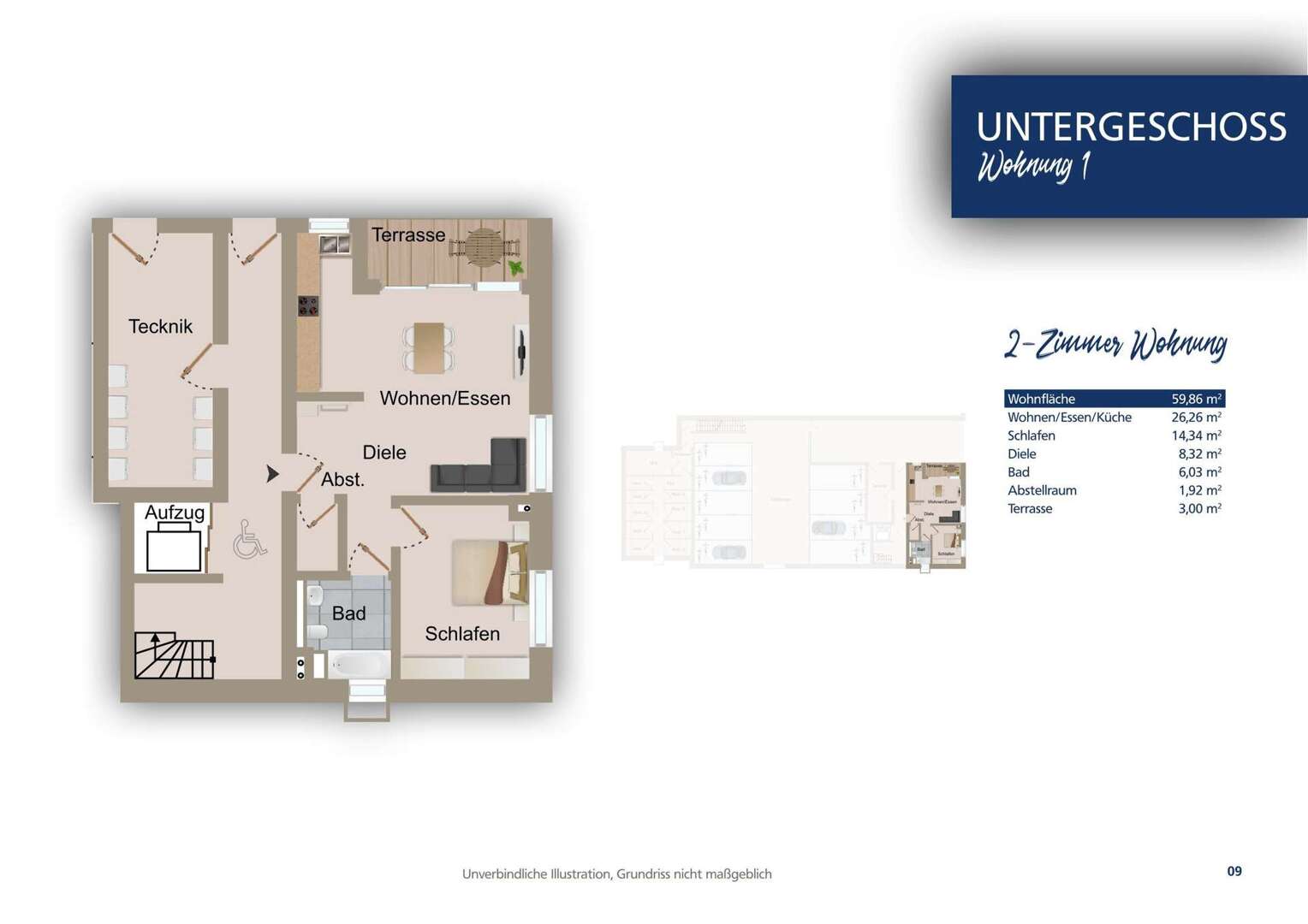 WRS Immobilien - Heilbronn - Neubau 2 Zimmer ETW - Bezug 2025 - käuferprovisionsfrei -