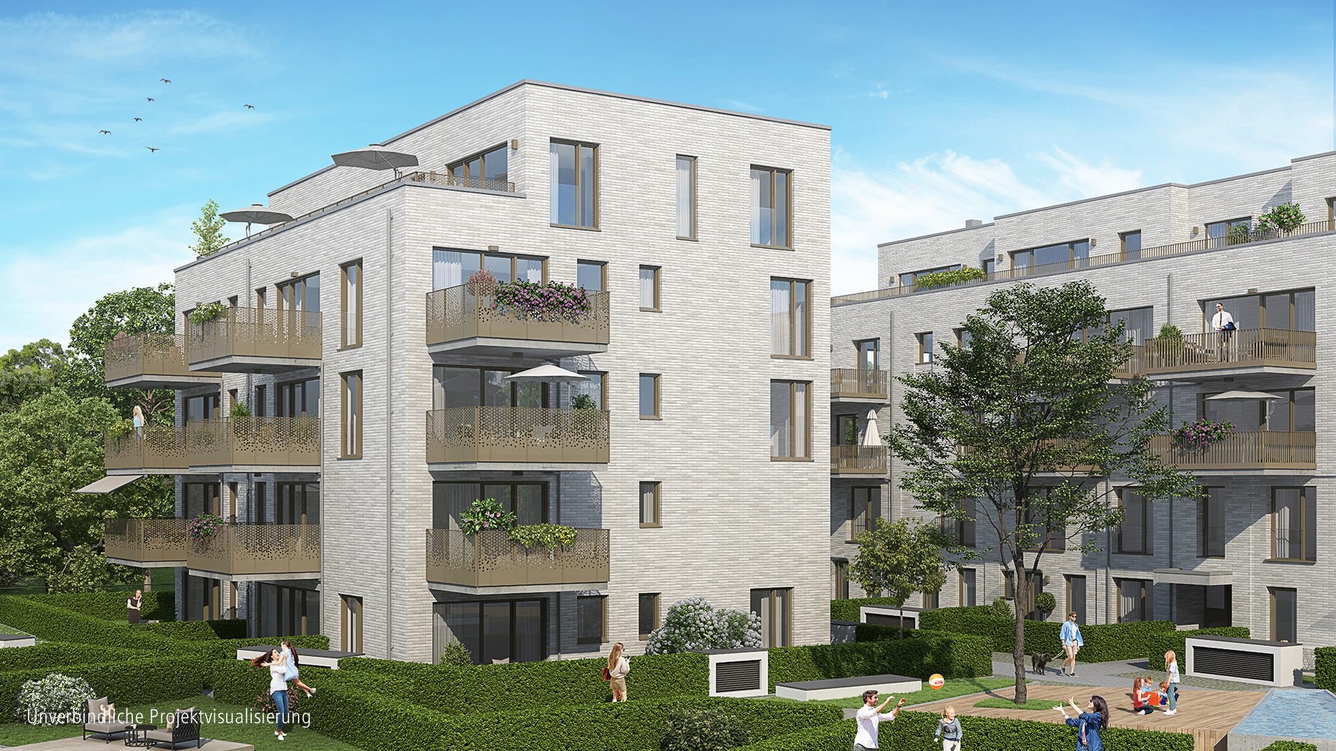 Zwei Zimmer in Niederkassel/Oberkassel und eigenem Garten