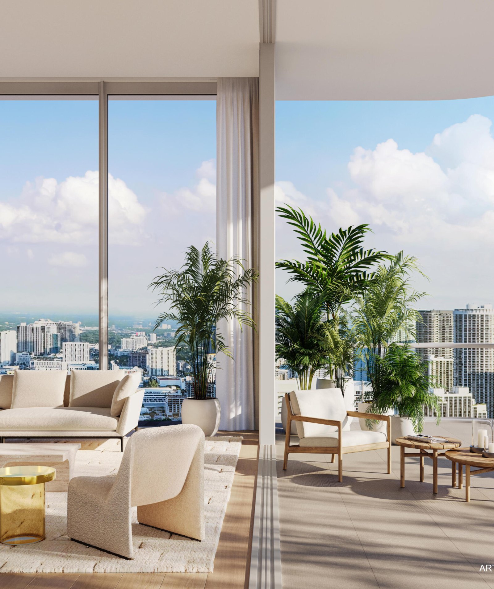 Prestigeträchtige Luxuswohnungen zum Verkauf in Miami: Modernes und Elegantes Wohnen