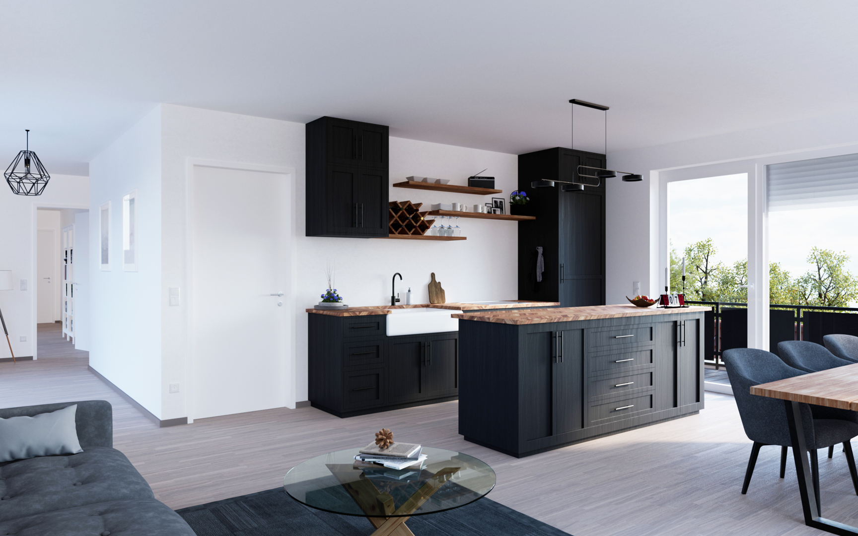 Exklusiv, modern und komfortabel - Ihre neue Zwei-Zimmer-Erdgeschosswohnung in Melle