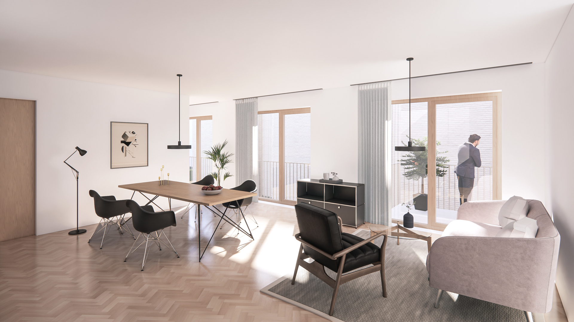 Neubau in zentraler Lage - Drei-Zimmer-Wohnung mitten in Melle