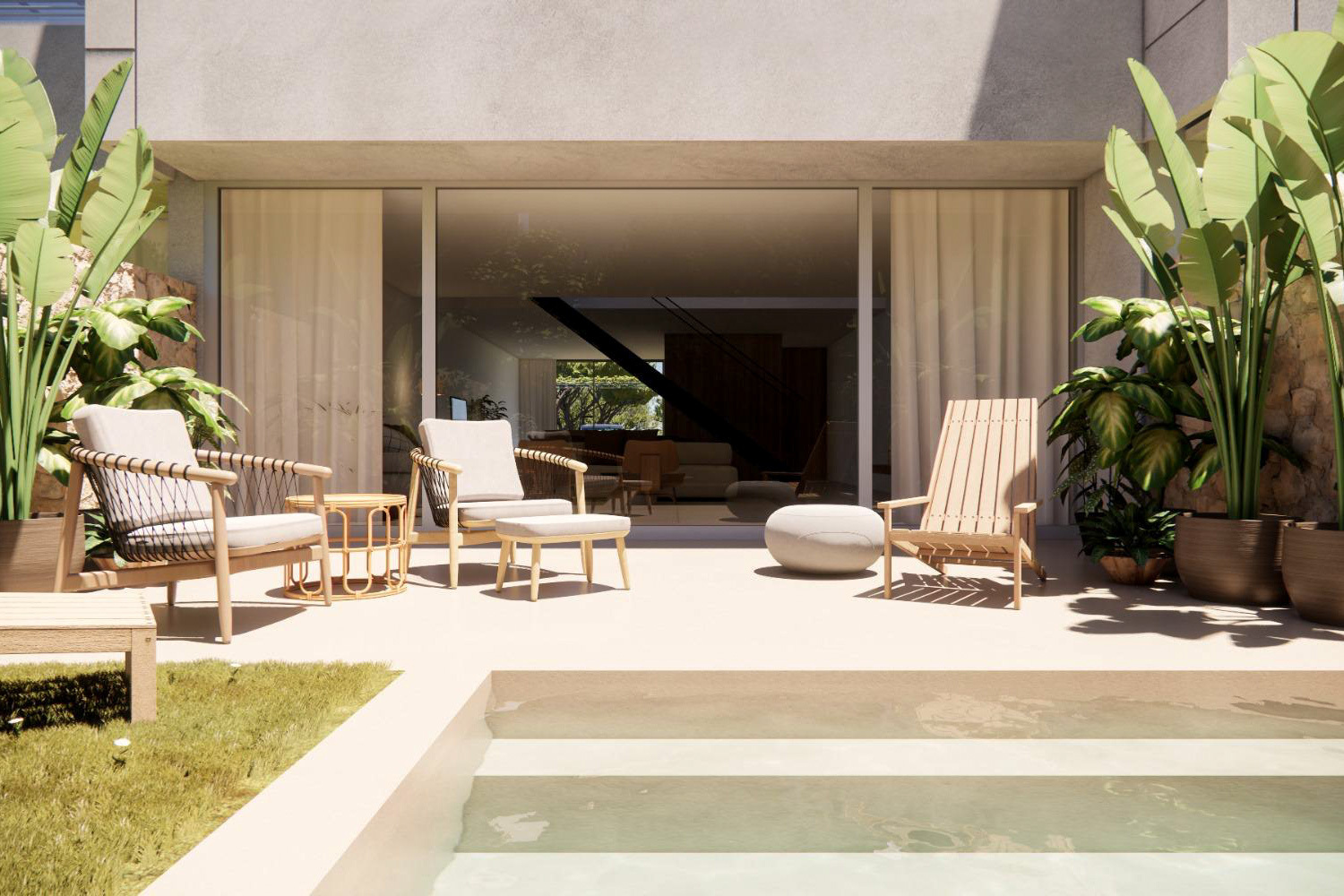 Exklusive Reihenhäuser in Can Picafort – modernes Wohnen nur 250 m vom Meer entfernt! Obj. 8557