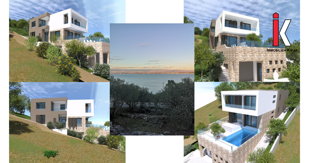 Bauen inkl. projektiertem Objekt!
Bauplatz in Kali, Insel Ugljan