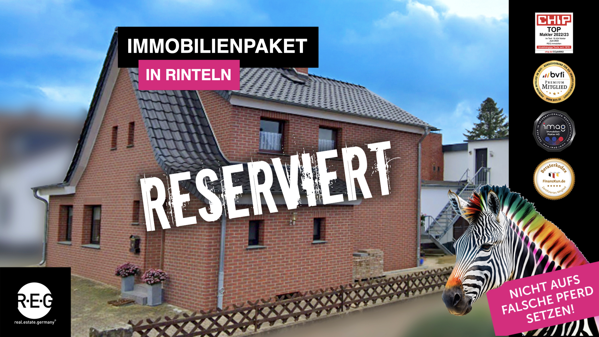 ***reserviert*** Attraktives Immobilienpaket:  EFH, Halle & 2-Zimmer-Wohnung in Rinteln