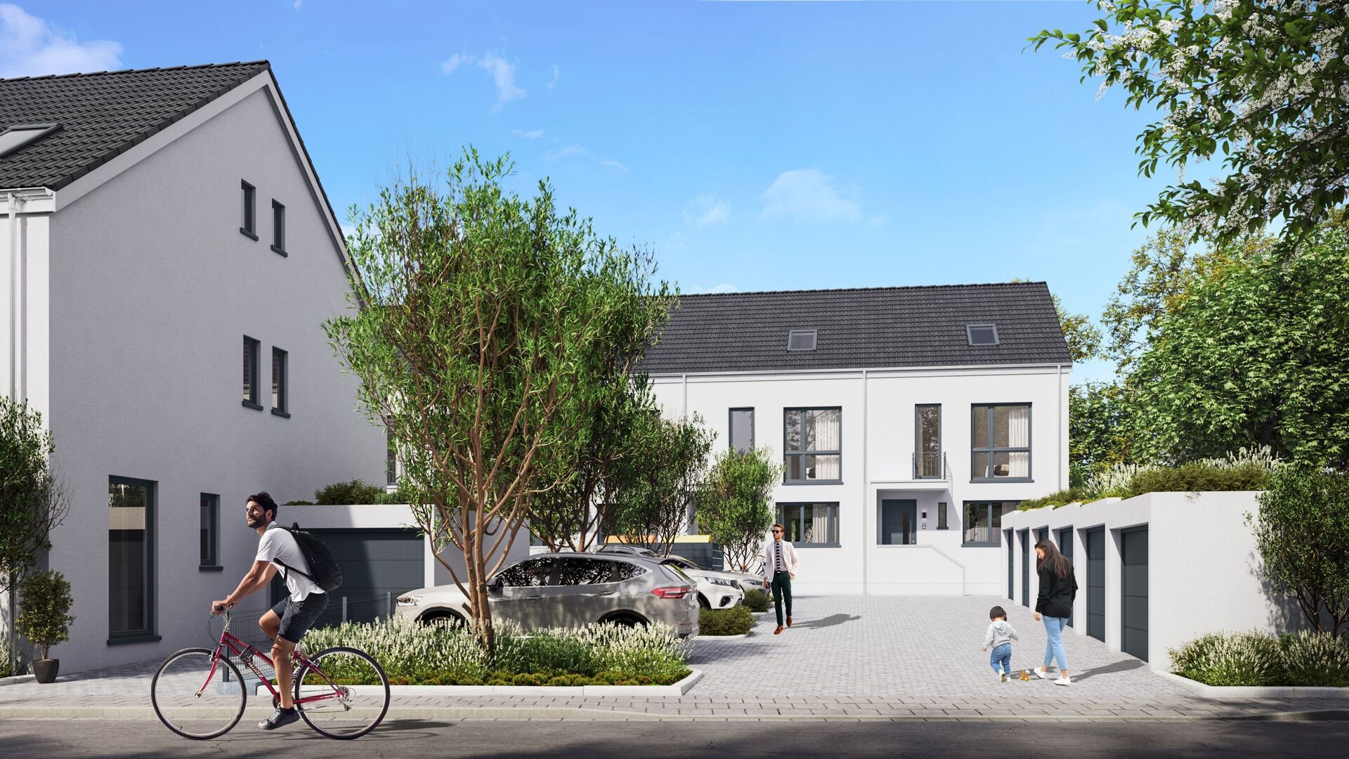 Feldrandlage in Kaarst-Holzbüttgen!: 5 Luxus-Einfamilienäuser...Fertigstellung 2026