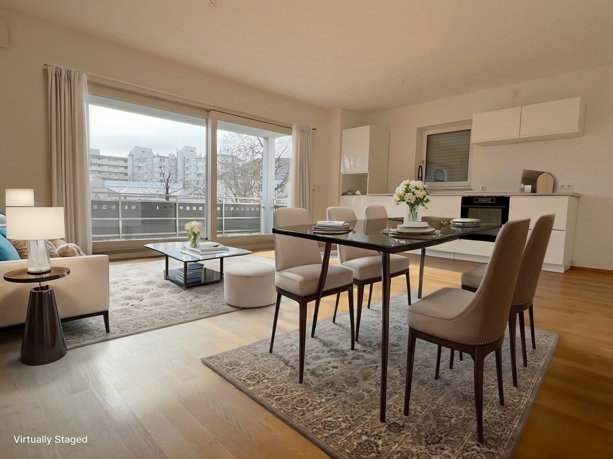 Hochwertige, helle und geräumige 2-Zimmerwohnung, zentrumsnah zu vermieten