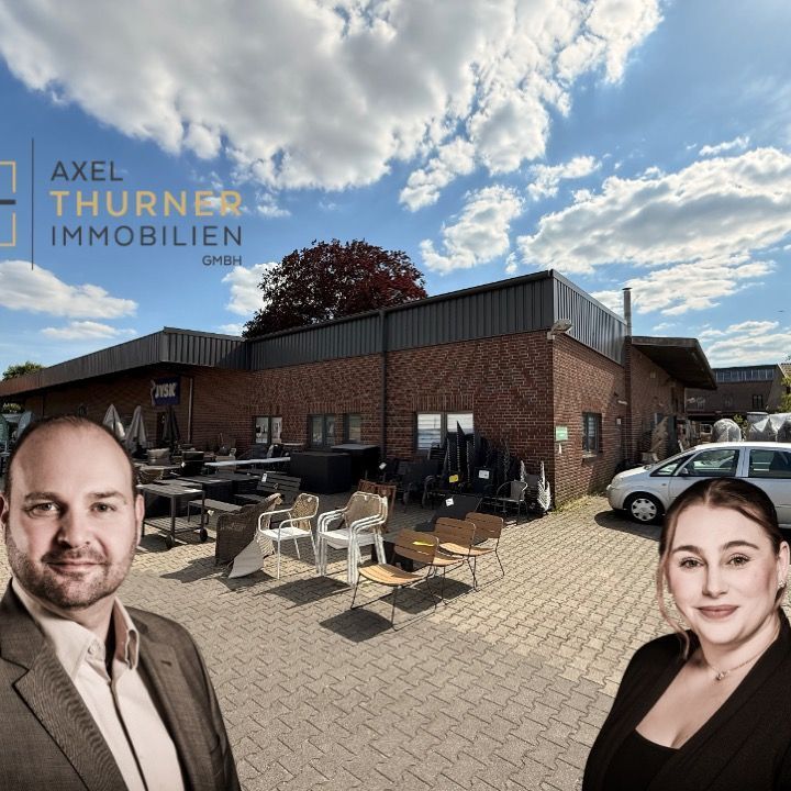 Gewerbehalle mit großem Grundstück in Nettetal – langfristig vermietet an Markenfilialist