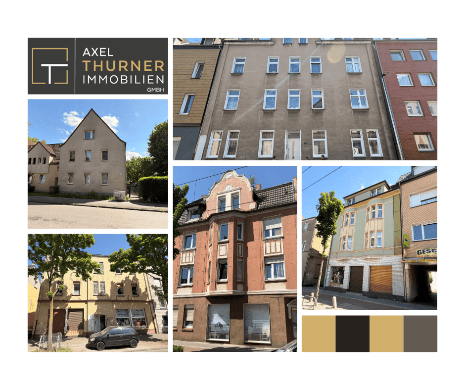 Investmentpaket Gelsenkirchen – 5 Objekte, 24 Einheiten, ca. 241.000 € Jahresmiete