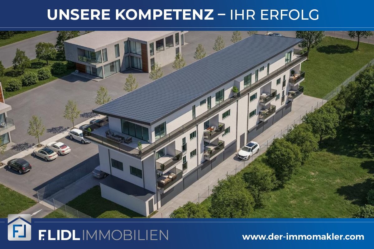 Exklusive 3 Zimmerwohnung m. Balkon 1. OG - Neubau