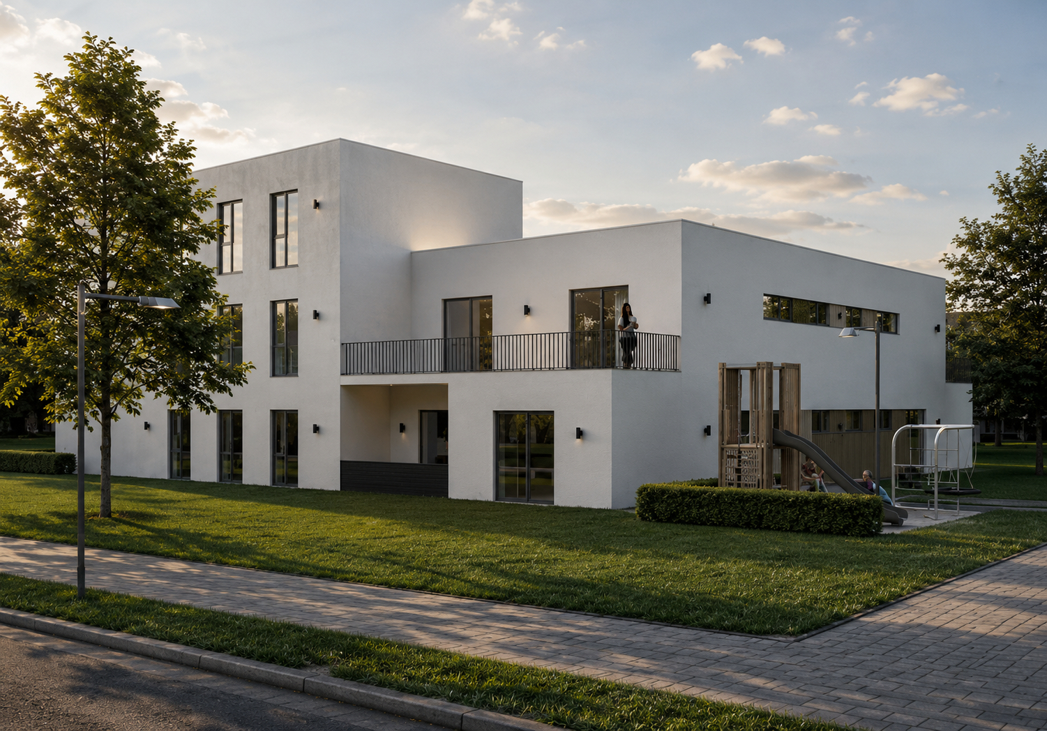 Exklusive Penthouseoase nach KFW 40 Standard in begehrter Lage von Voxtrup!