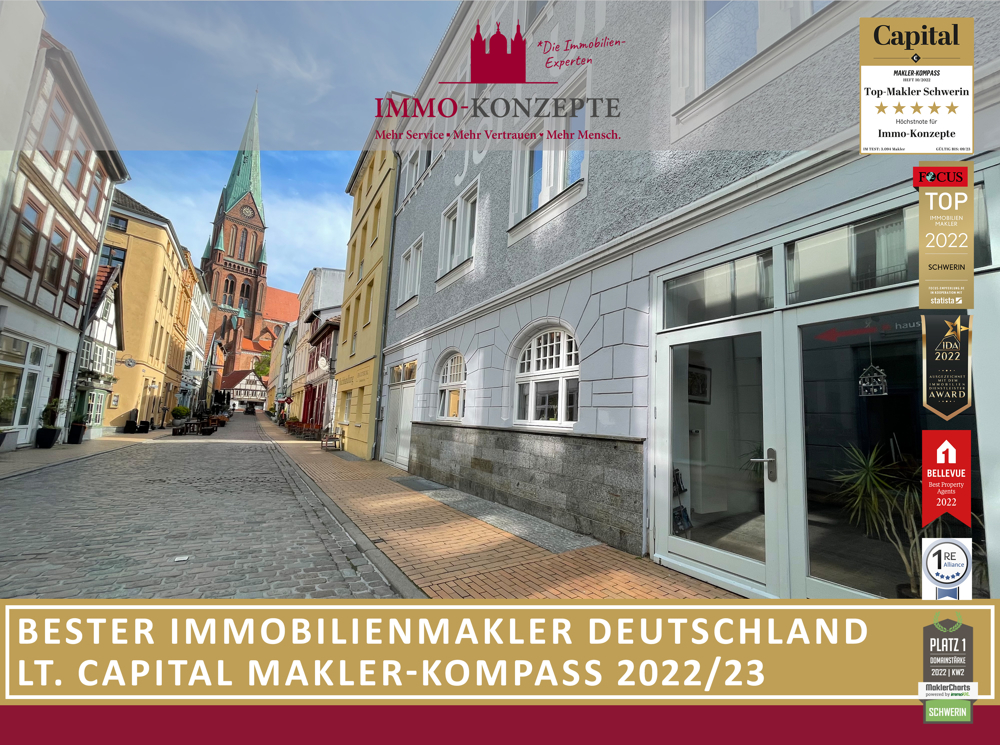 Büro- u. Praxisraum mit Bad+Küche & Doppelgarage/Lager in zentraler Bestlage