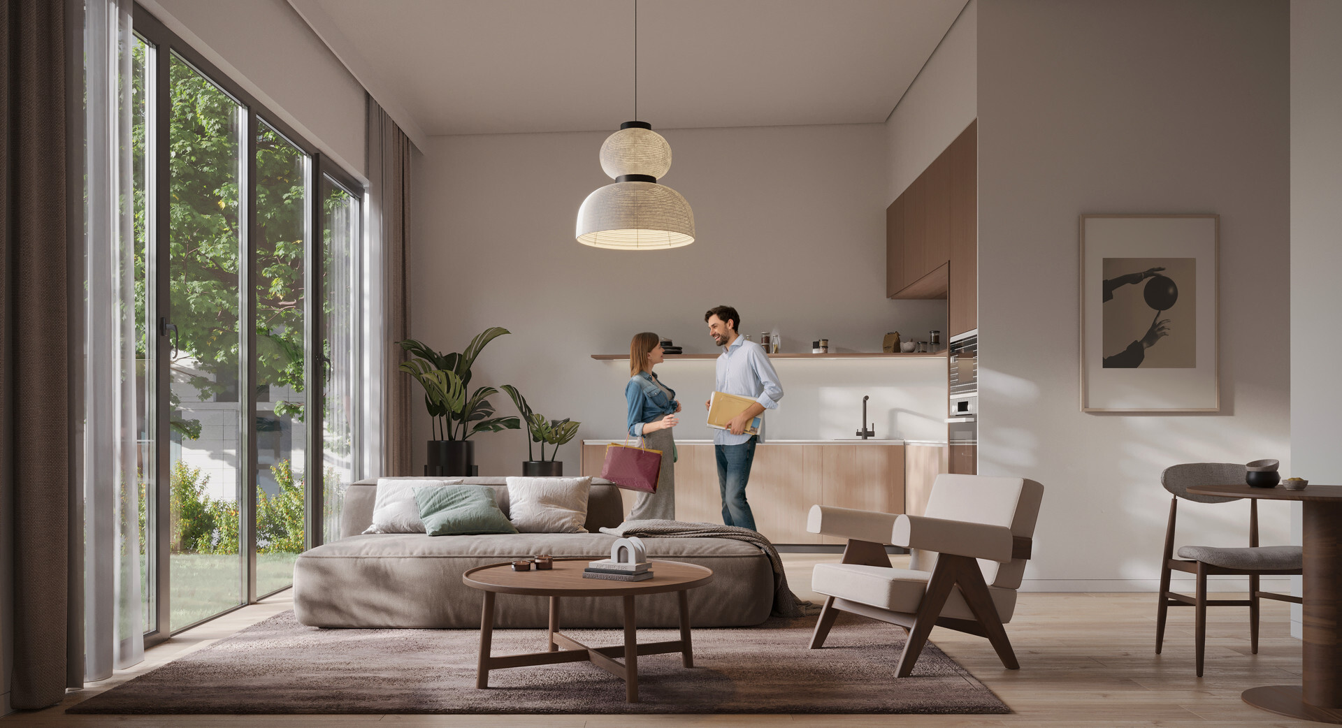 Bamberg:  3 Zimmer Erdgeschosswohnung auf dem Lagarde Campus zu kaufen