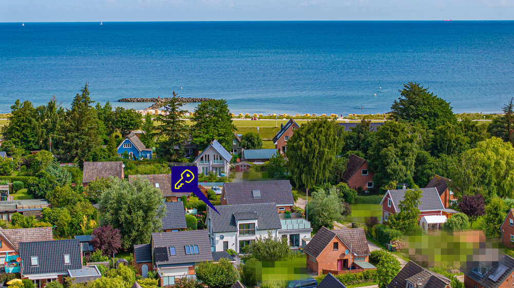 Modernes Wochenendhaus nur einen Steinwurf vom Strand entfernt