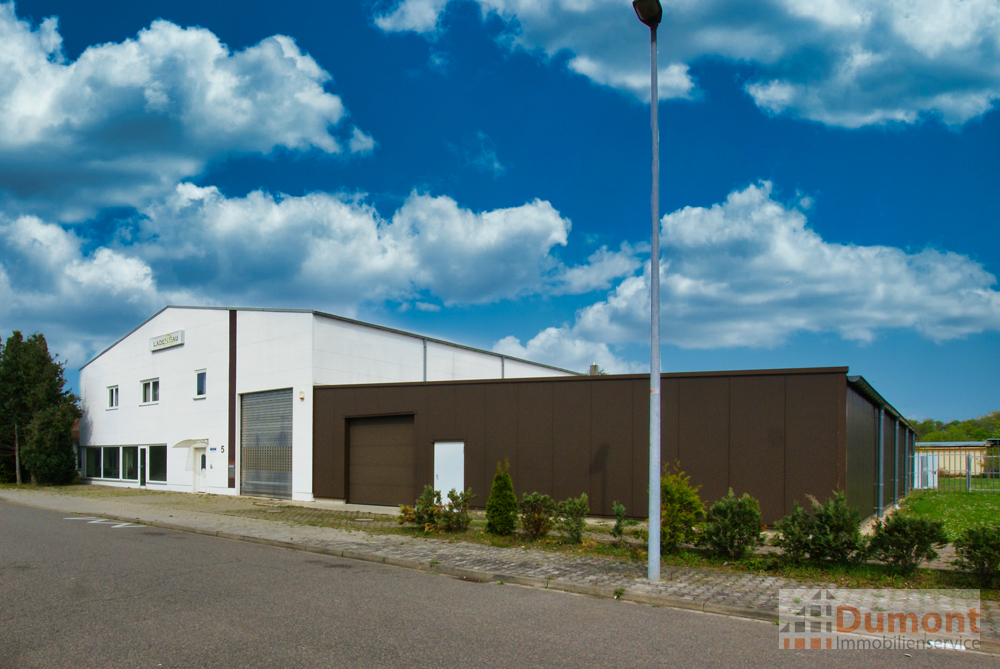 Zahlreiche Möglichkeiten! Büro-/Produktions- und Lagerhalle in Merseburg. Nutzen Sie diese Chance!
