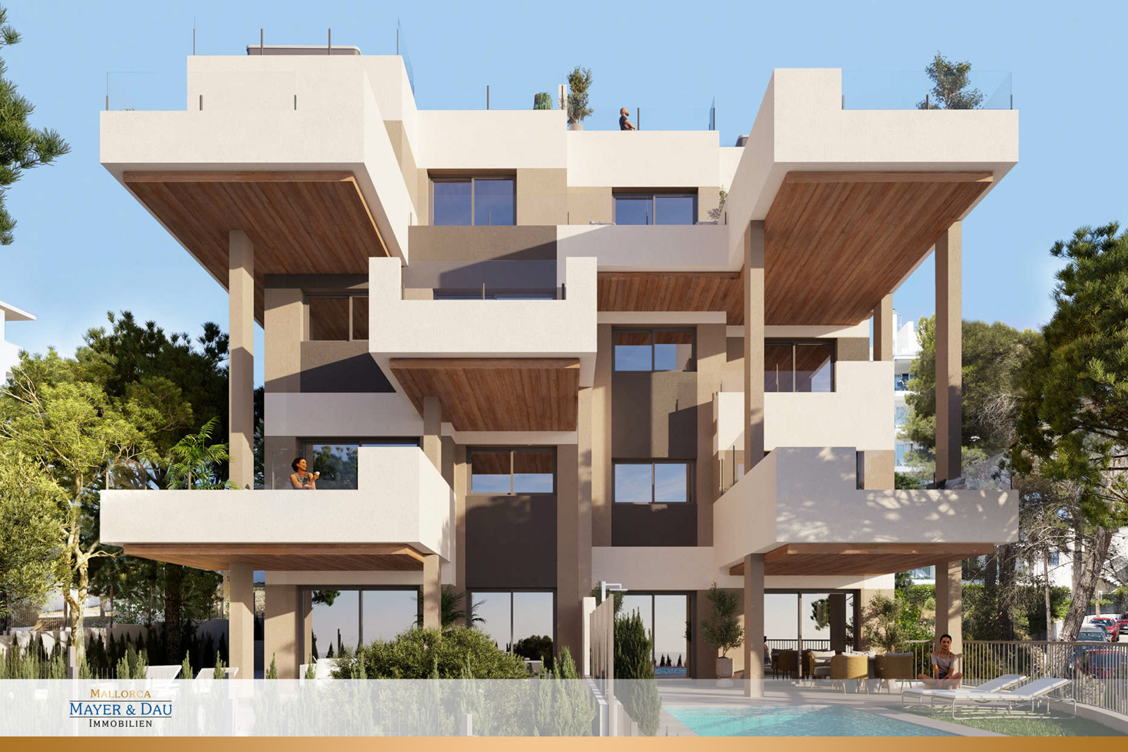 Canyamel: Moderne Erdgeschosswohnung  in unmittelbarer Strandnähe. Obj. 8802