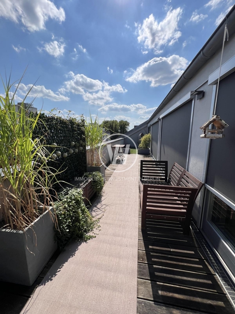 Außergewöhnliche Loftwohnung mit Terrasse, Parkett, EBK, 2 Bädern, Aufzug! Stilvoll - Edel - Toplage!