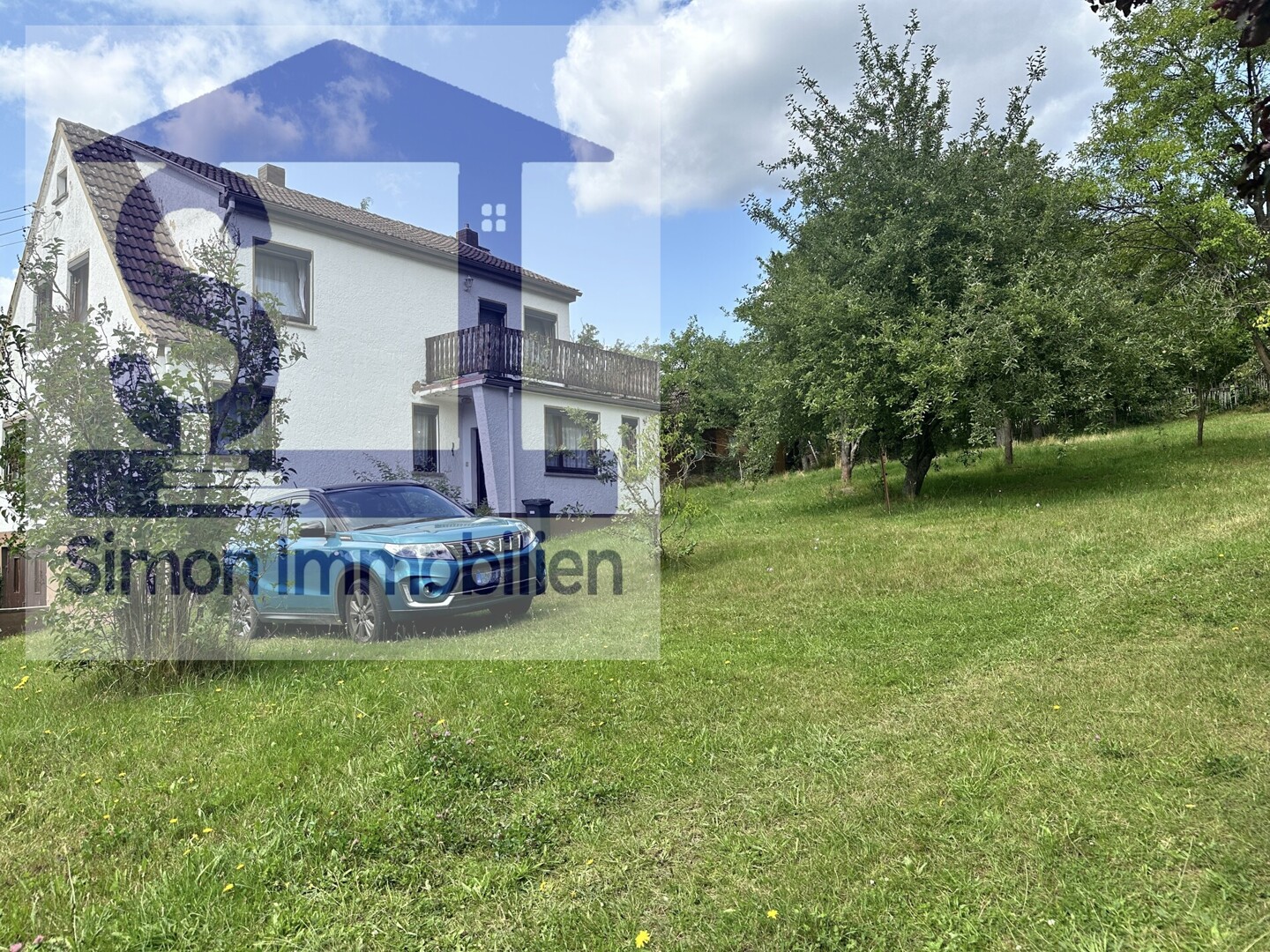 Immobilie in Rosa Landkreis Schmalkalden - Meiningen - Ein Haus, viele Möglichkeiten - Wohnen, Werkeln, Tierhaltung möglich ! Landleben mit Freiraum in Rosa !