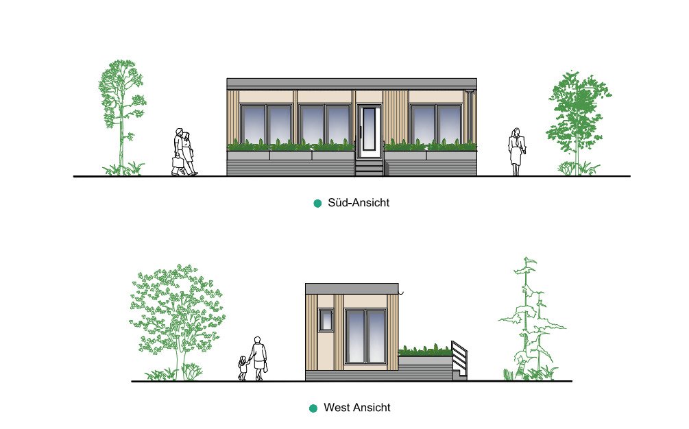 Modulhaus OLGA - Kompakter Komfort, modernes Wohnen