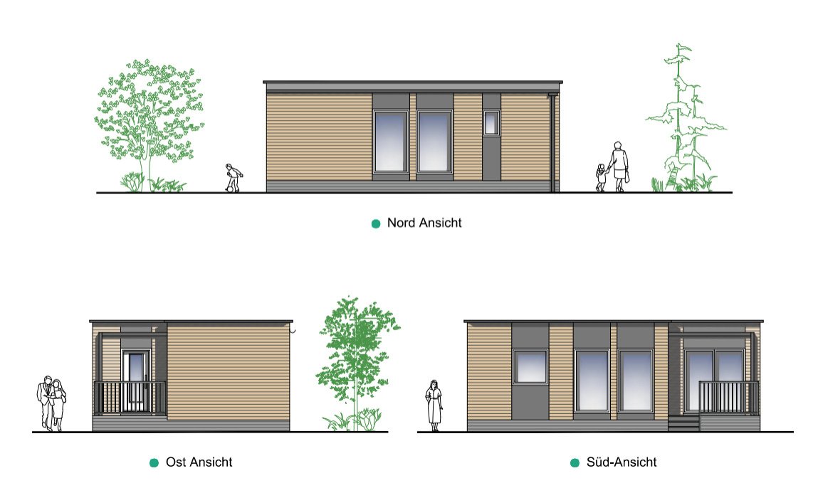 Modulhaus "SEEBI" - Komfortabel, durchdacht & vielseitig nutzbar