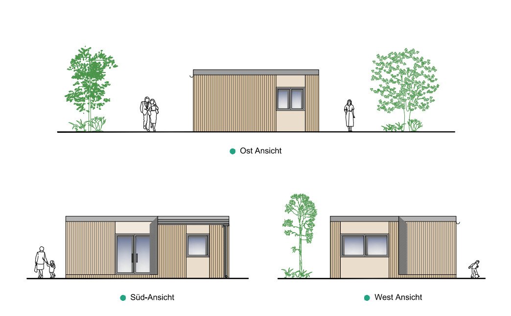 Modulhaus "TARAS" - Kompakt, funktional und flexibel einsetzbar