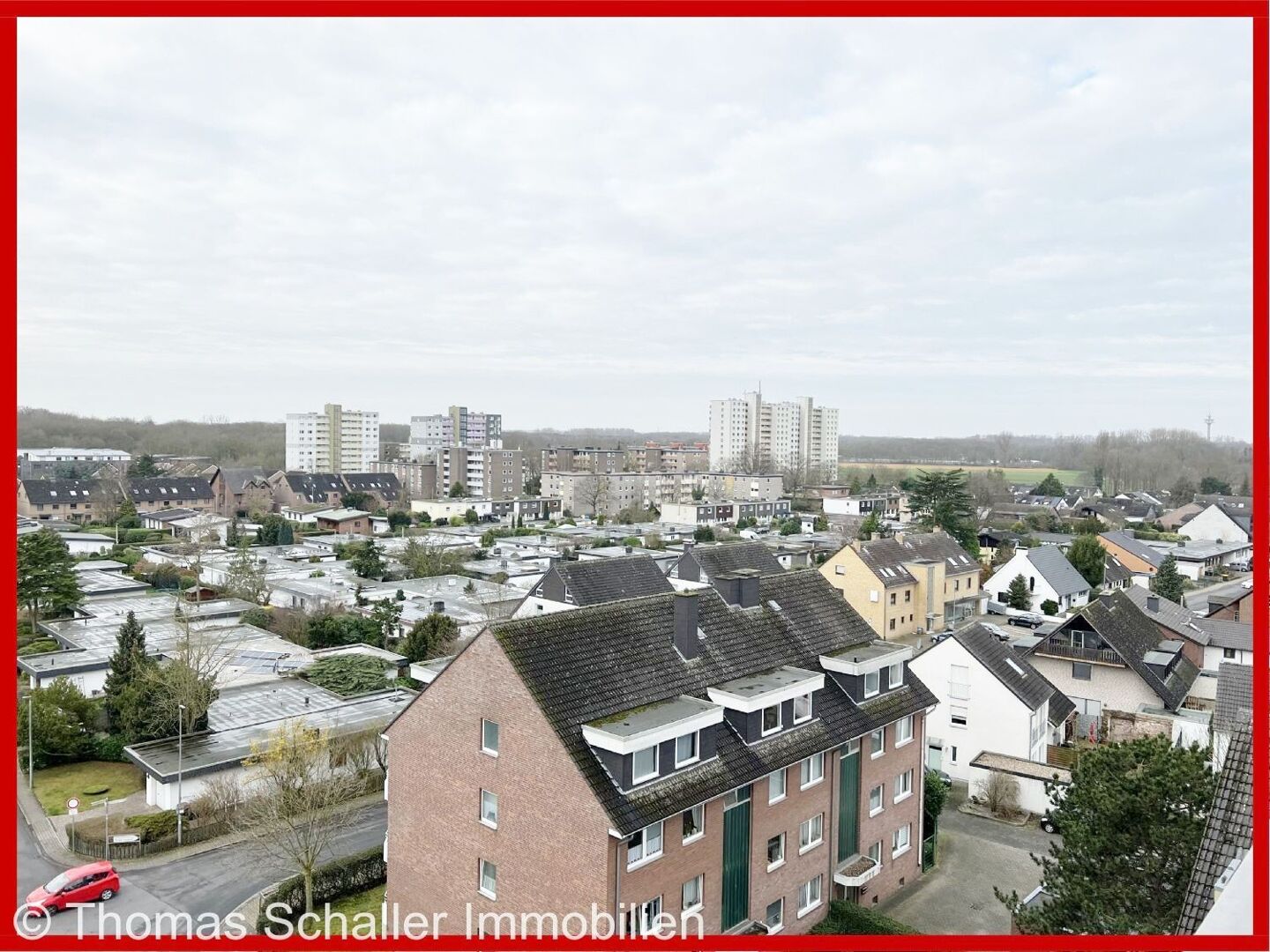 Attraktive 3-Zimmer-Wohnung mit Loggia und Fernblick – Penthouselike im 7. Obergeschoss