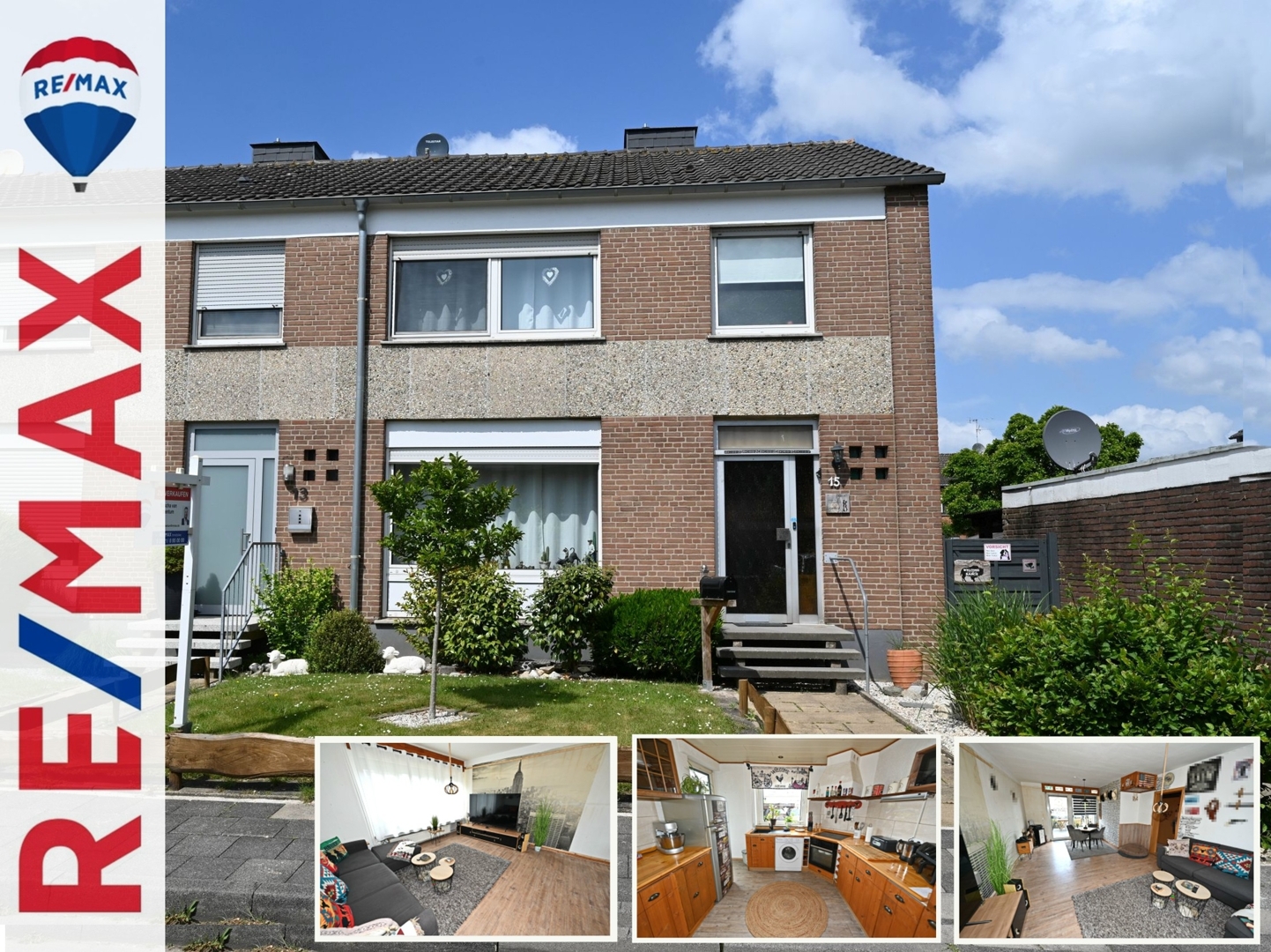 Charmantes Reiheneckhaus mit Gartenidylle in ruhiger Lage von Weeze