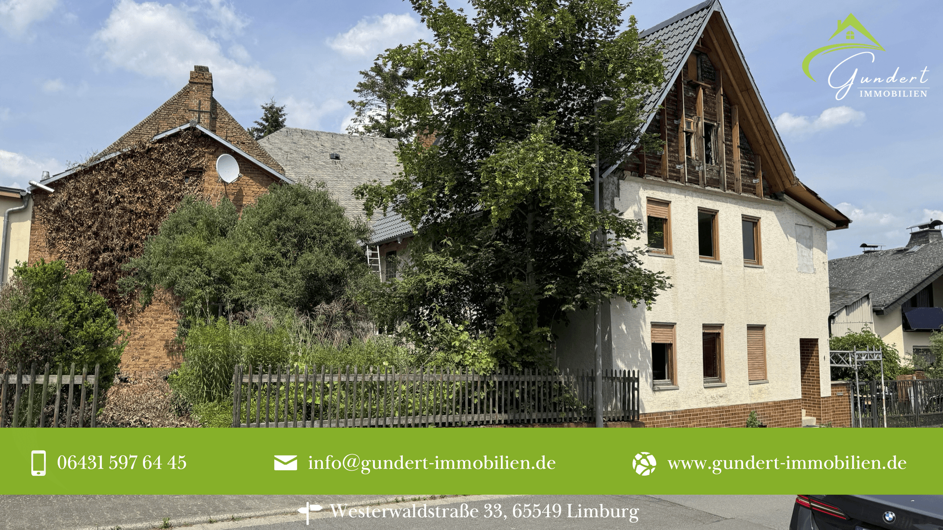 Sanierungsbedürftiges Einfamilienhaus mit großem Grundstück, Halle & viel Potenzial