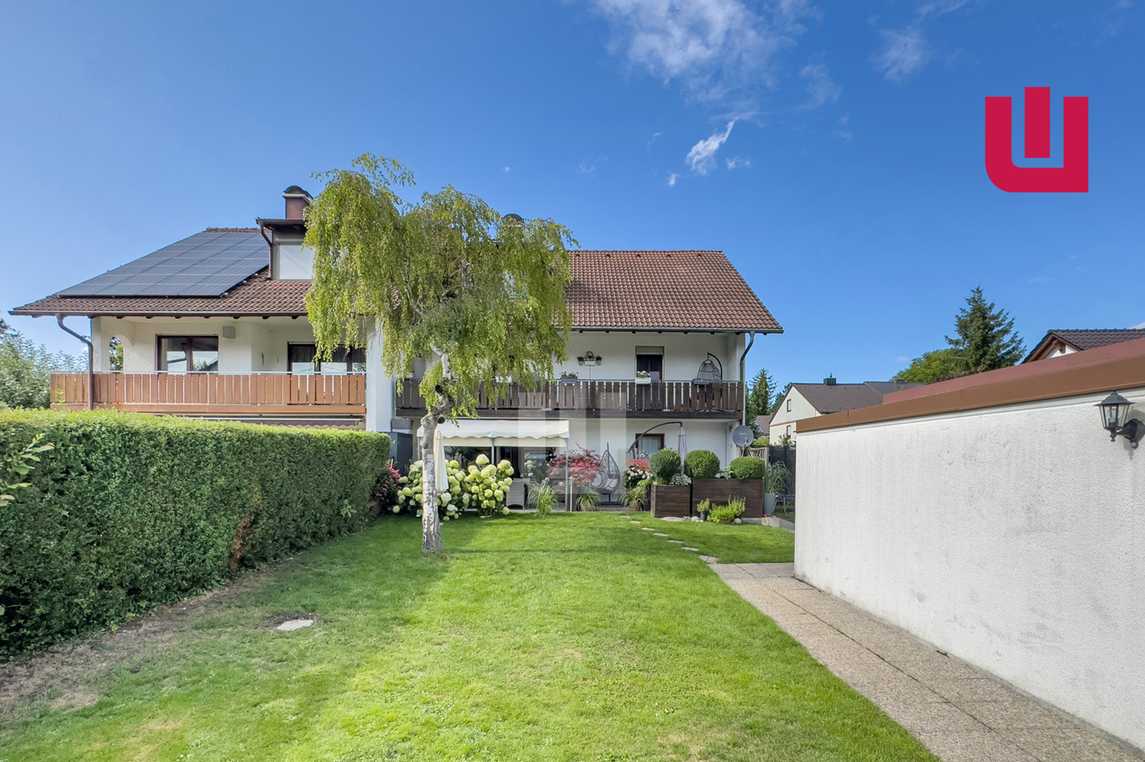WINDISCH - Moderne, vermietete 3 Zimmer-Gartenwohnung in ruhiger, zentraler Lage von Gröbenzell-Nord