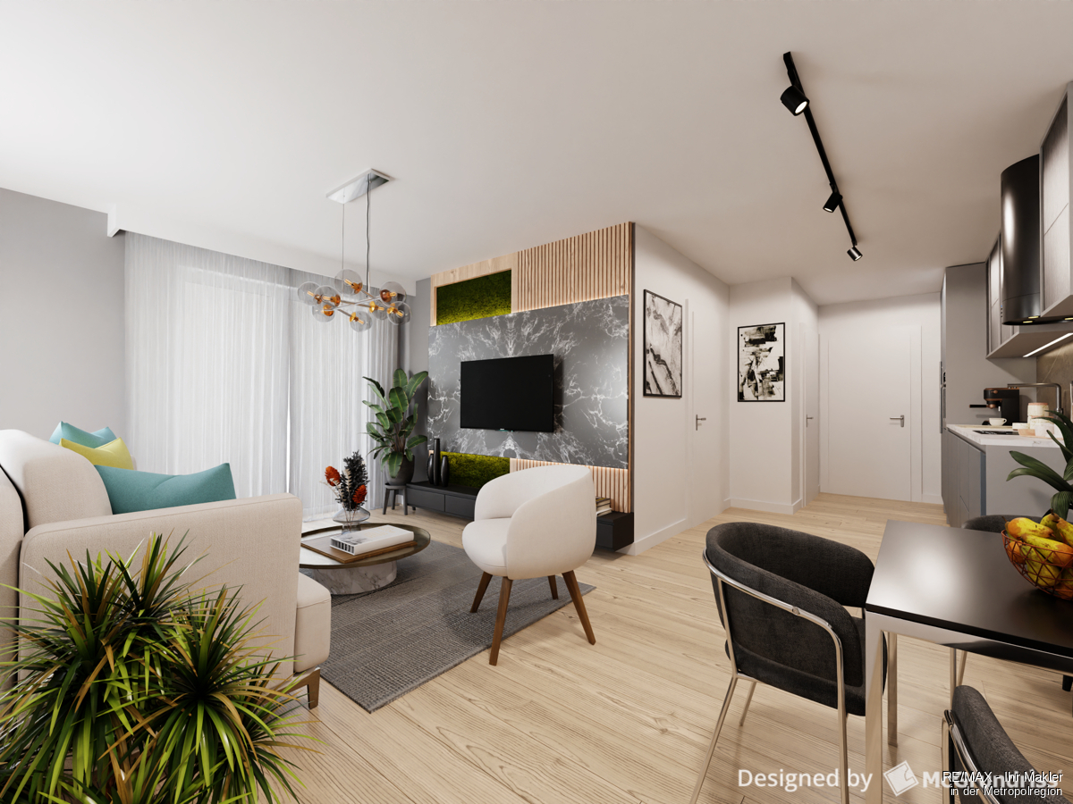 Tolle Neubau-Maisonettewohnung mit 4 Zimmern und Dachterrasse in schöner Lage von Ansbach