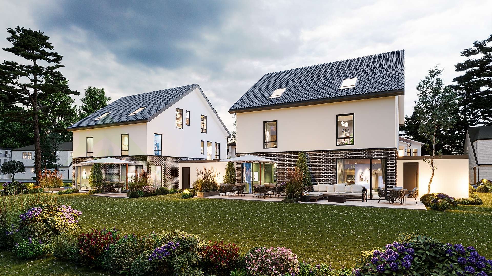 Ankommen & aufatmen: Doppelhaus mit offenem Wohnen, sonniger Terrasse und ruhiger Lage