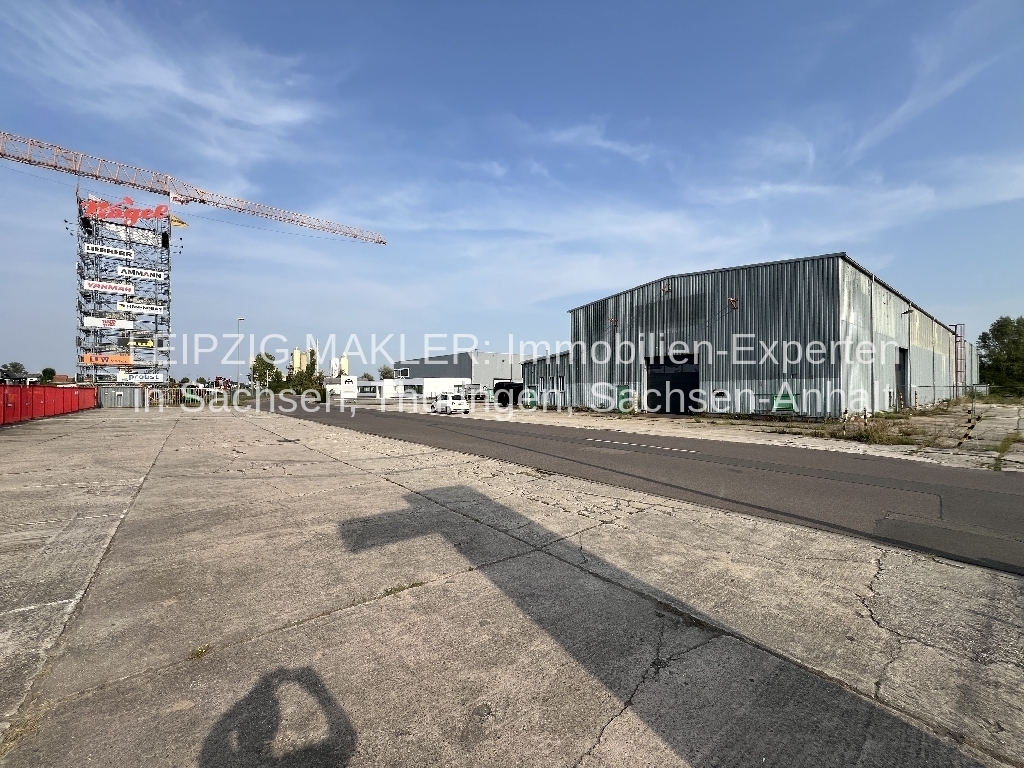 ZU VERKAUFEN: Lagerhalle (1.920,38 m²) + Freiflächen im Außenbereich (ca. 1.500 m²) im Südwesten von Leipzig im OT Hartmannsdorf-Knautnaundorf