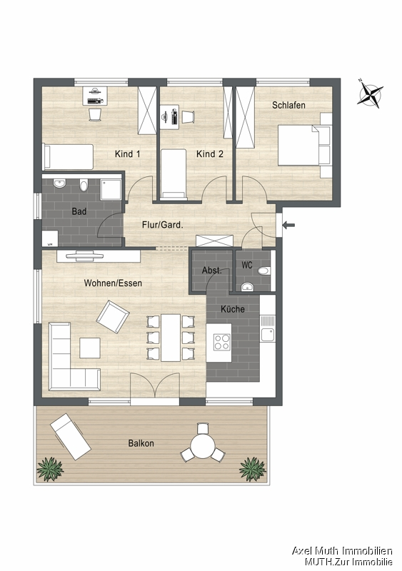 Die MODERNE mit grandioser Aussicht