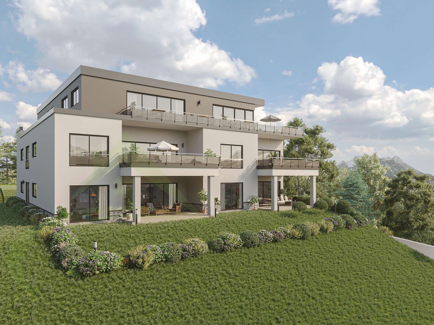 Exklusive, barrierefreie 3-Zimmer-Neubauwohnung in ruhiger Lage von Bonn-Bad Godesberg