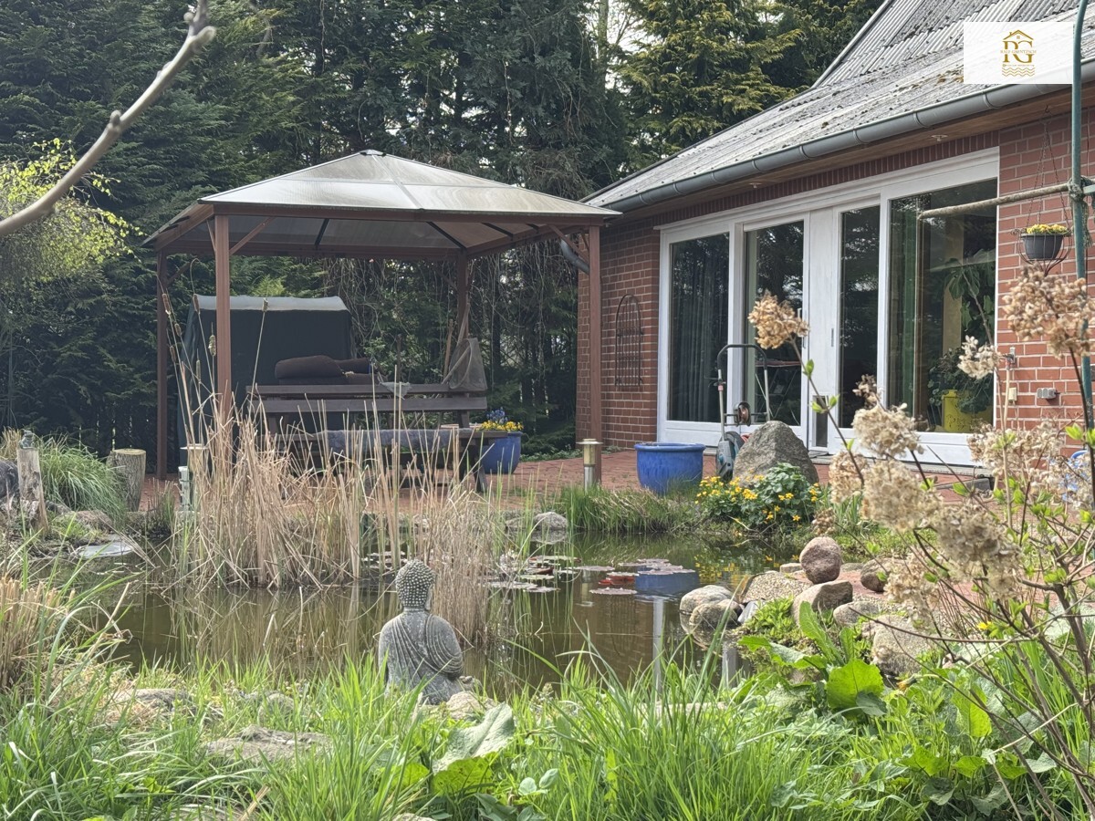 Großes EFH Steinau-Höring in ruhiger Lage direkt am Kanal mit eigenen Bootsanleger (Pacht)