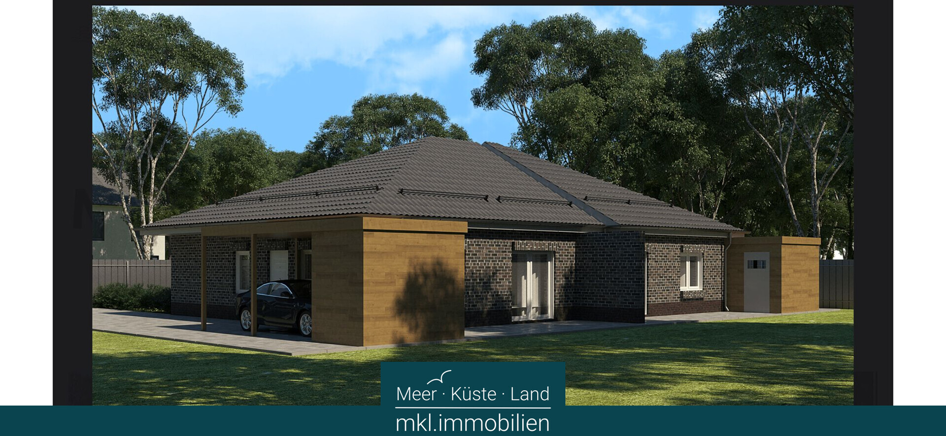 NEUBAU: Erstbezug Walmdachbungalow- Doppelhaushälfte zu verkaufen