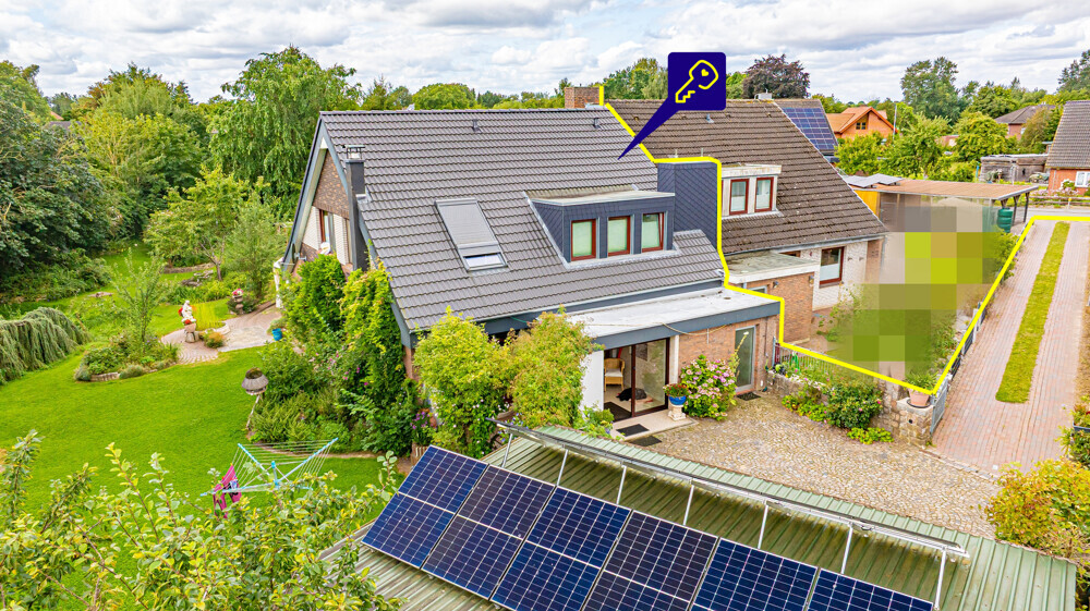 Moderne und großzügige Doppelhaushälfte mit großem Grundstück