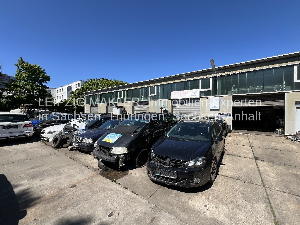 ZU VERMIETEN: Werkstatthalle/Lagerhalle/Autohaus in Leipzig OT Engelsdorf (Komplett oder Teilflächen)