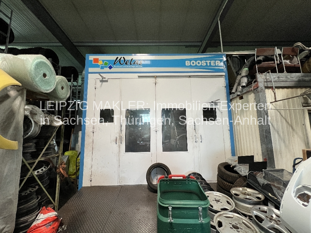 ZU VERMIETEN: Werkstatthalle/Lagerhalle/Autohaus in Leipzig OT Engelsdorf (Komplett oder Teilflächen)