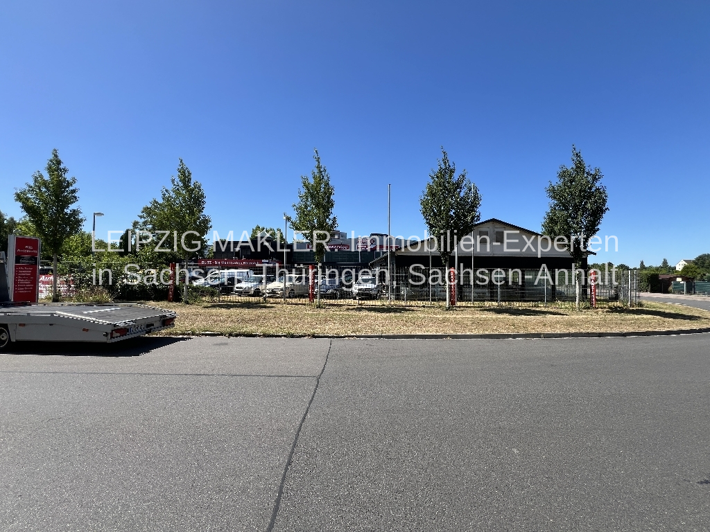 ZU VERMIETEN: Werkstatthalle/Lagerhalle/Autohaus in Leipzig OT Engelsdorf (Komplett oder Teilflächen)