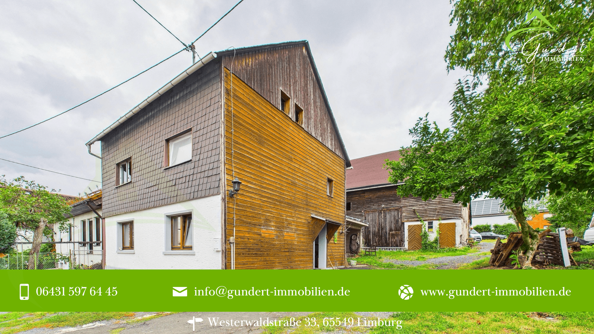 🏡 Charmantes Einfamilienhaus mit Scheune, großem Grundstück & Entwicklungspotenzial in ruhiger Lage