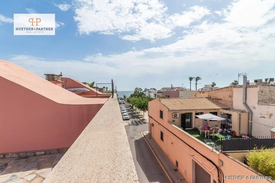 Elegantes Penthouse mit privater Dachterrasse und Garage in Portixol – Nur 150 m vom Meer entfernt