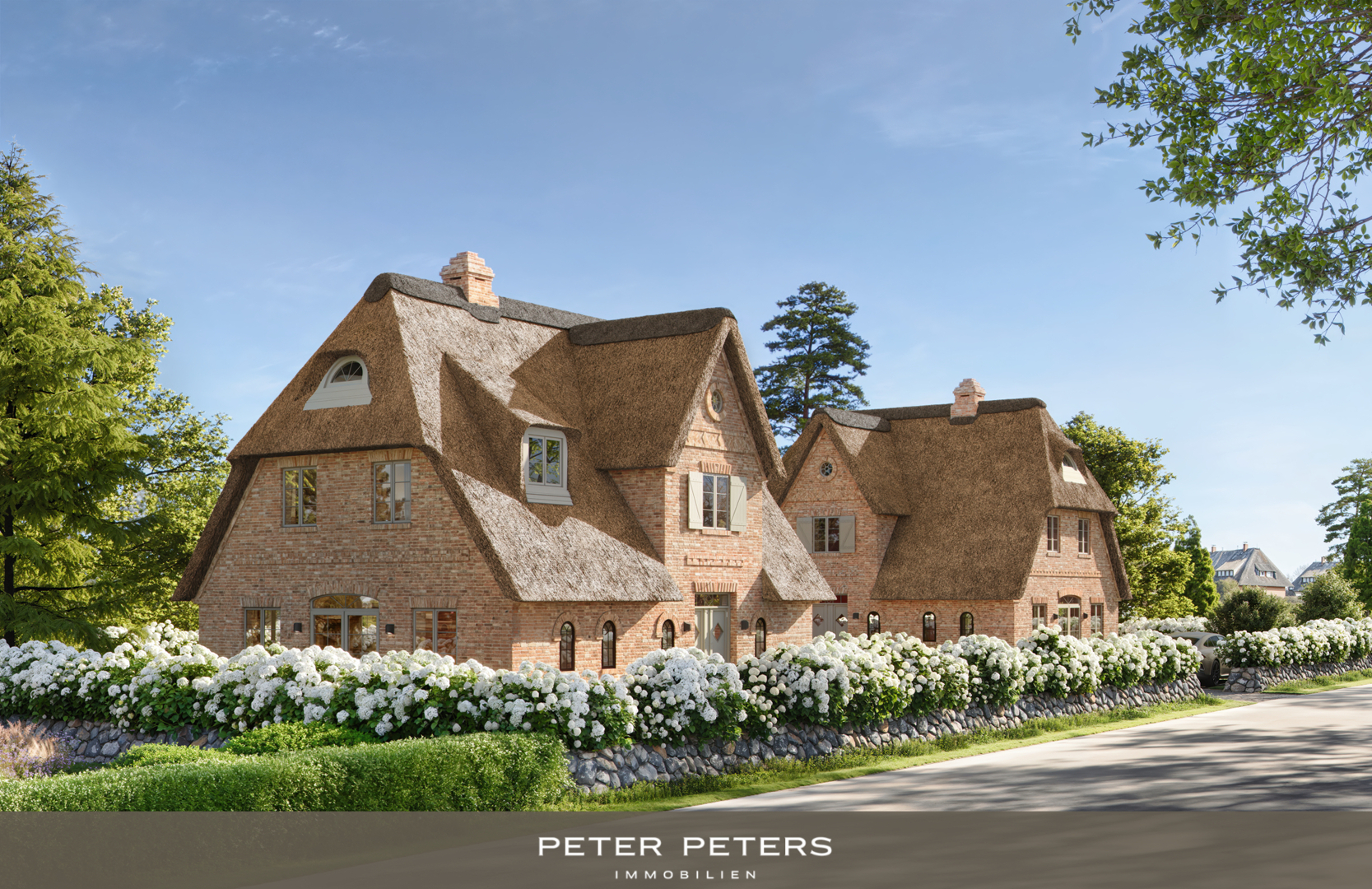 Provisionsfrei - Exklusives Neubau-Reetdacheinzelhaus mit Ferienvermietungsgenehmigung