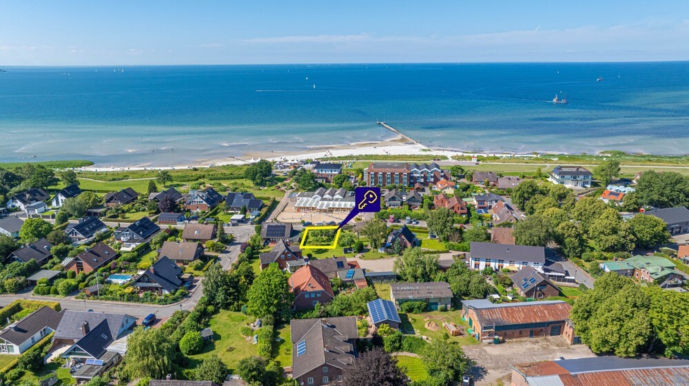 Traumgrundstück 1 in Stein - Ostseeblick und zu Fuß an den Strand