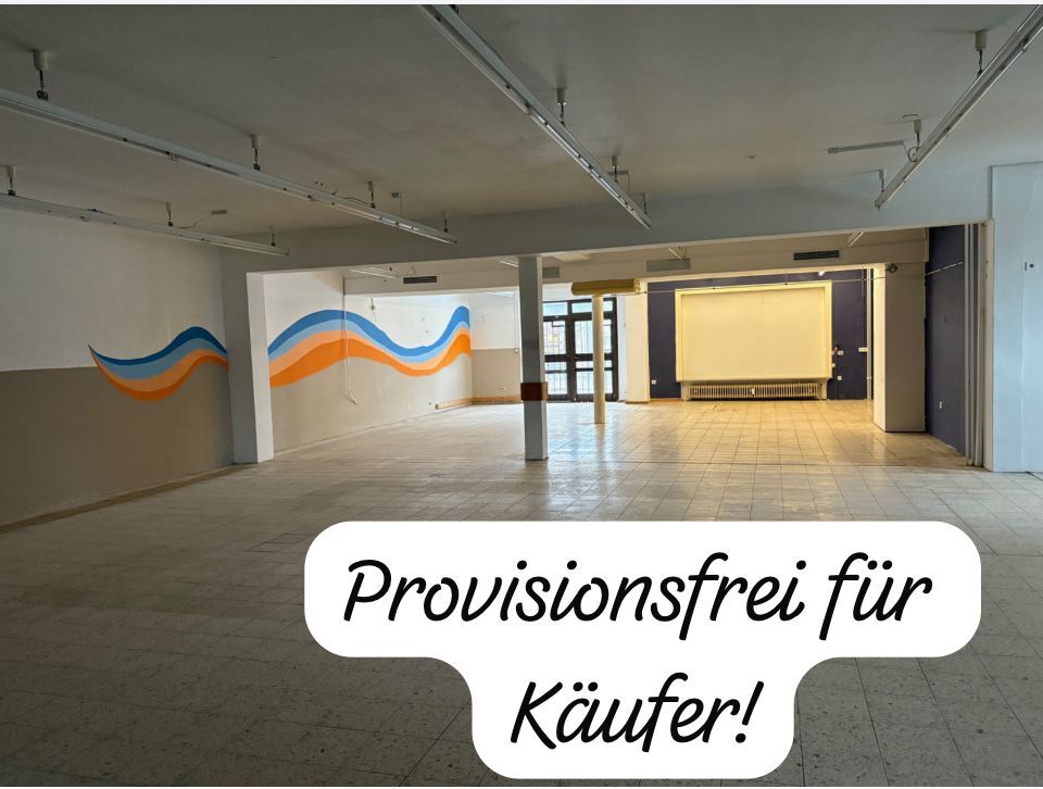 Keine Käuferprovision! 214 m² große Gewerbefläche plus drei vermietete Wohnungen im Mehrfamilienhaus!