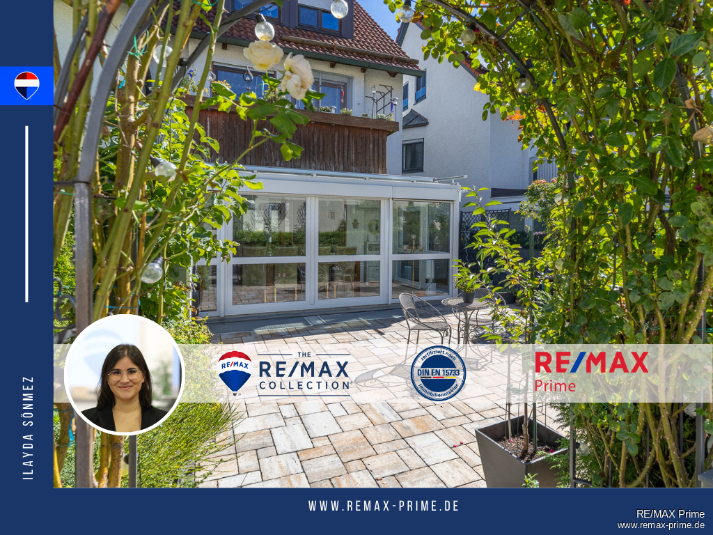 Charmante Maisonette auf zwei Ebenen – mit Wintergarten und Garten zum Genießen