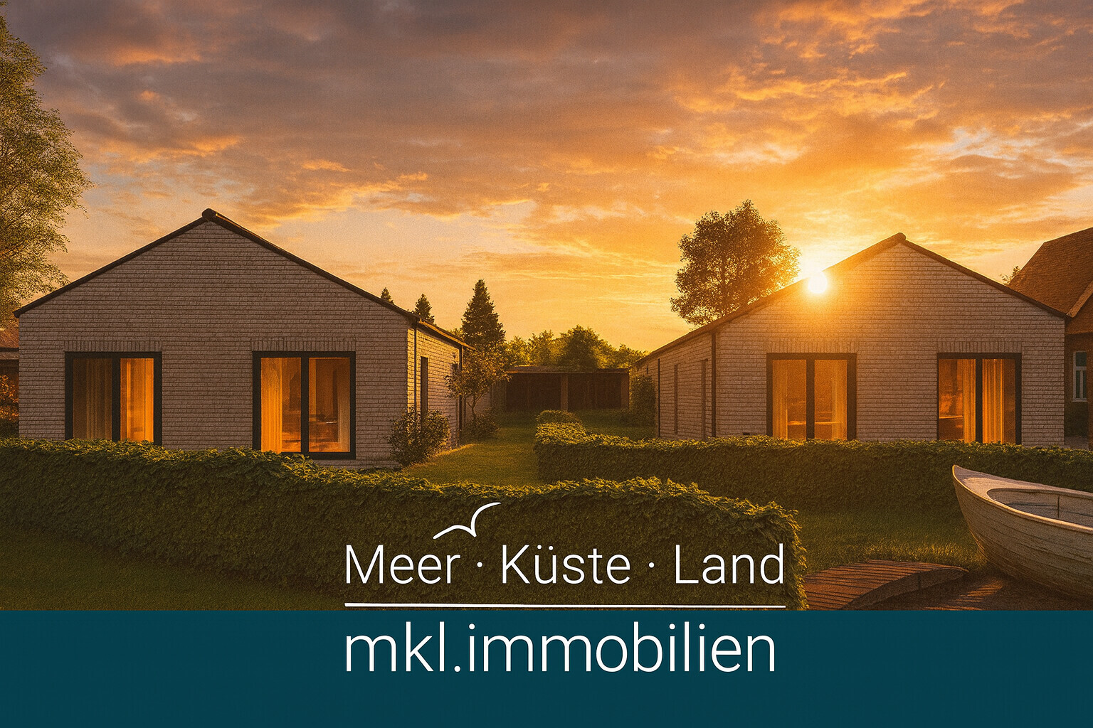 NEUBAU: Erstbezug Bungalow- Doppelhaushälfte zu verkaufen