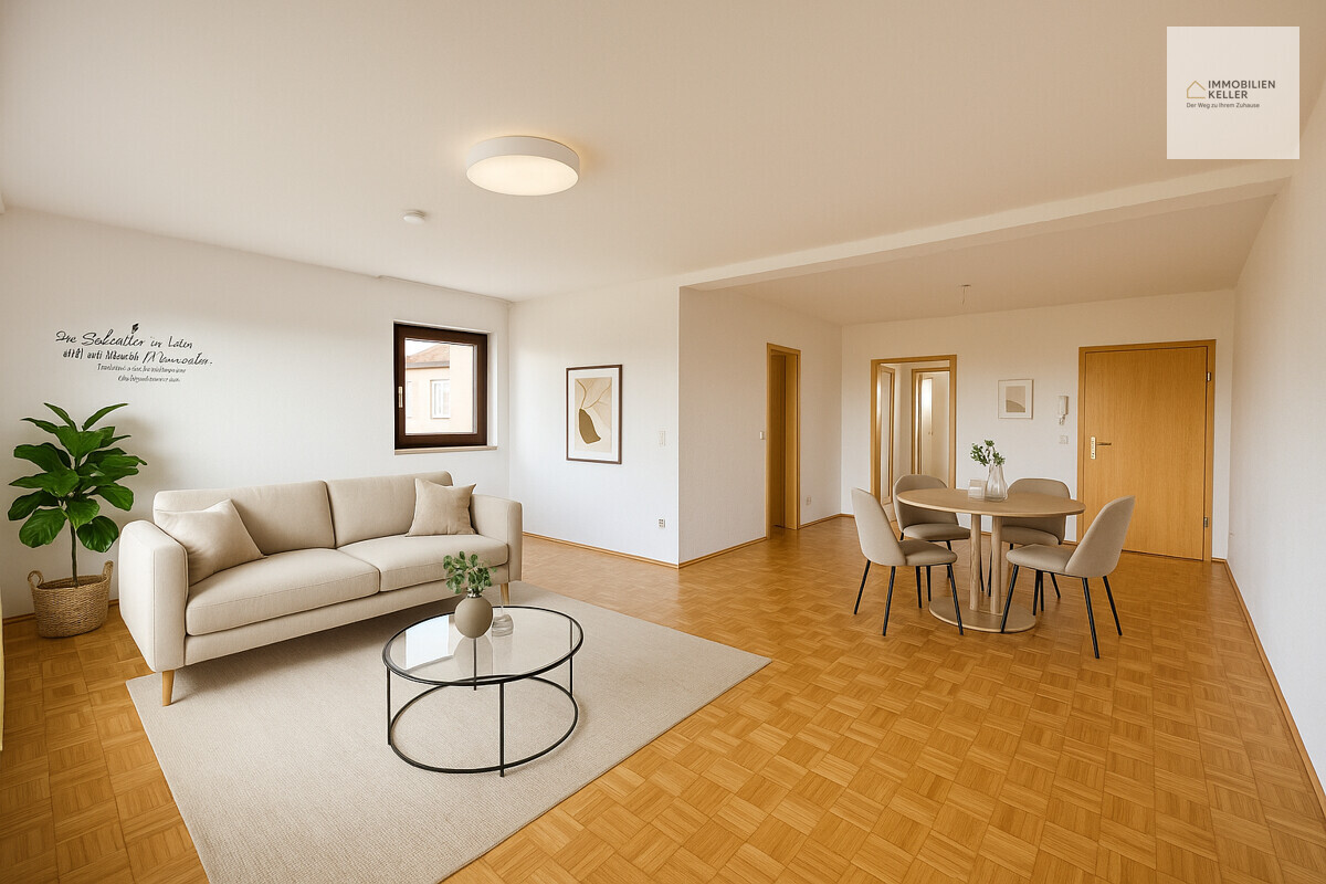 RESERVIERT- 2,5-Zimmer-Wohnung in schöner Lage von Simmersfeld